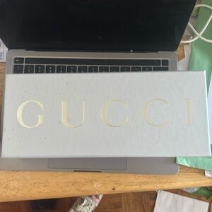Empty Gucci card box